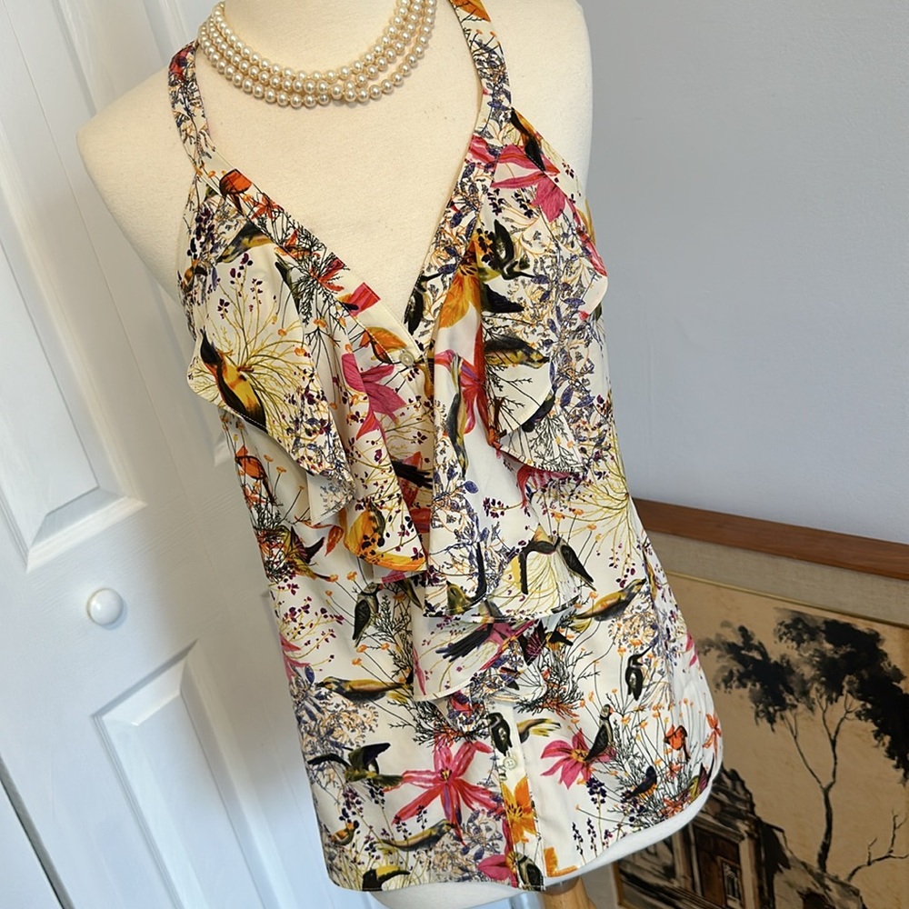 Banana Republic Hummingbird top Sz 4